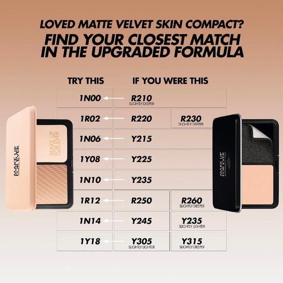 Matte Velvet Skin Powder Foundation shade Y225 - Picture 5 of 5